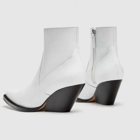 ZARA Collection Cowboy Runway Style Blogger Fav Boots - Picture 7 of 16